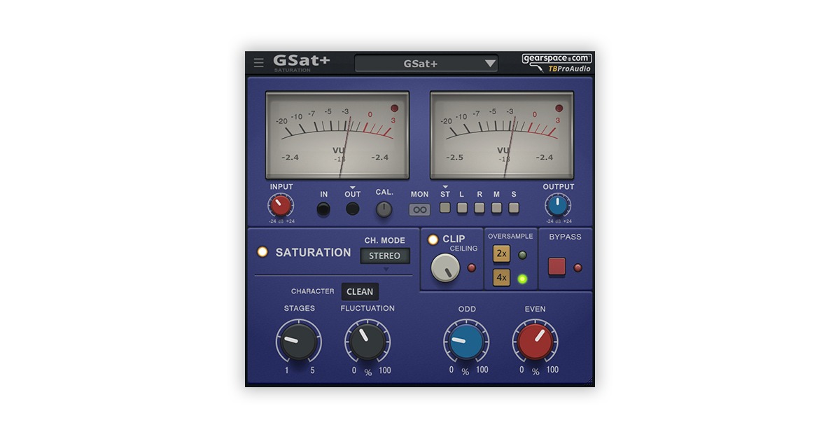 Tbproaudio gsat+免费饱和插件